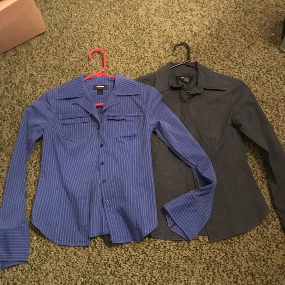 Express Tops - Express Button downs